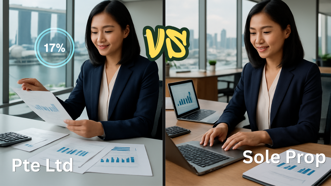 Sole Prop vs. Pte Ltd: The Real Tax Math (Including the Start-Up Exemption)